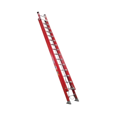 Gambar Werner 9.6 Mtr Tangga Ekstensi Fiberglass 32 Step D6232-2As - Merah