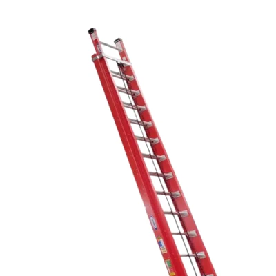 Gambar Werner 9.6 Mtr Tangga Ekstensi Fiberglass 32 Step D6232-2As - Merah