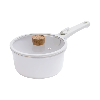 Gambar Cooking Color Yoora Perlengkapan Masak Non-Stick Coating Set 4 pcs - Putih