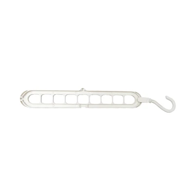 Gambar Ataru Hanger Baju Plastik 9 Hole Multiway Minimalist 33.5 cm - Krem Beige