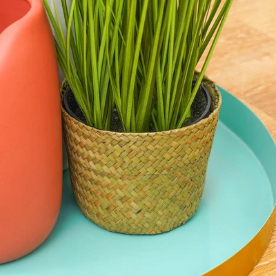 Gambar Informa Tanaman Artifisial Dengan Pot Z4C 15x15x46 cm - Hijau