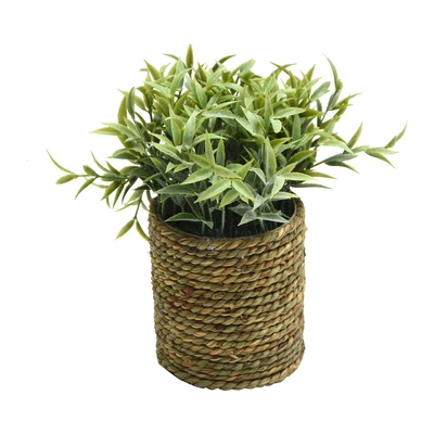Gambar Informa Tanaman Artifisial Dengan Pot C2D 13x13x23 cm - Hijau