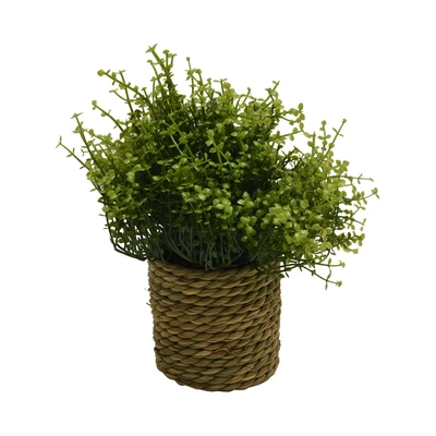 Gambar Informa Tanaman Artifisial Dengan Pot R25 13x13x23 cm - Hijau