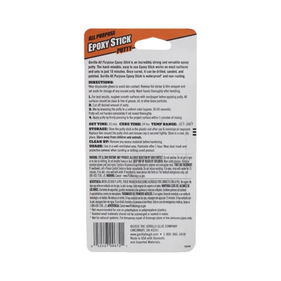 Gambar Gorilla Lem Epoxy Stick 56.7 Gr