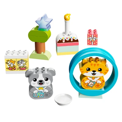 Gambar LEGO Duplo My 1st Puppy & Kitten With Sounds 10977