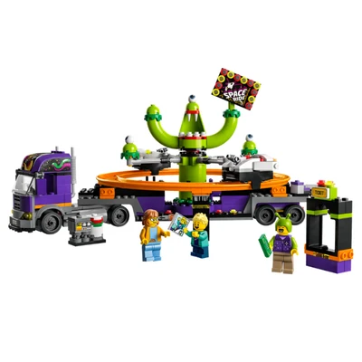 Gambar LEGO City Space Ride Amusement Truck 60313