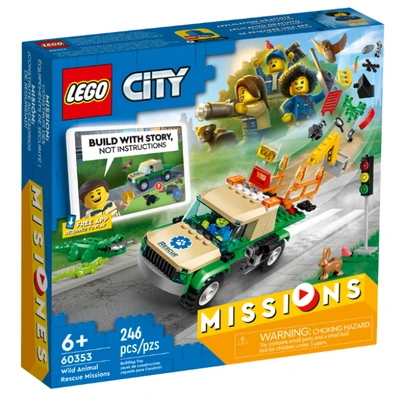 Gambar LEGO City Wild Animal Rescue Missions 60353