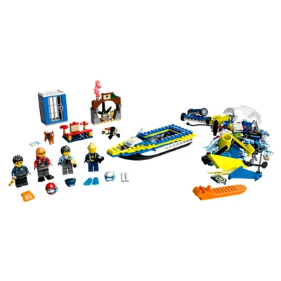 Gambar LEGO City Water Police Detective Missions 60355