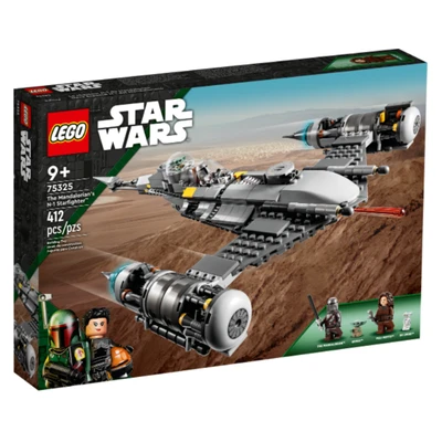 Gambar LEGO Star Wars The Mandalorians N1 Starfighter Set 412 Pcs 75325 - Abu-abu