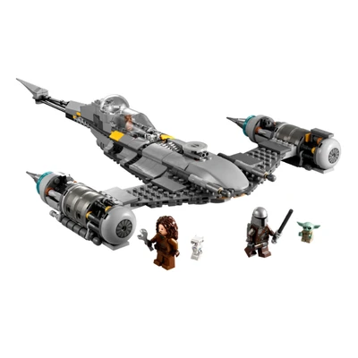Gambar LEGO Star Wars The Mandalorians N1 Starfighter Set 412 Pcs 75325 - Abu-abu