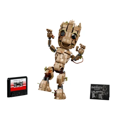 Gambar LEGO Marvel The Infinity Saga I Am Groot 76217
