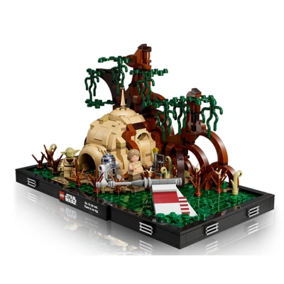 Gambar LEGO Star Wars Dagobah Jedi Training Diorama 75330