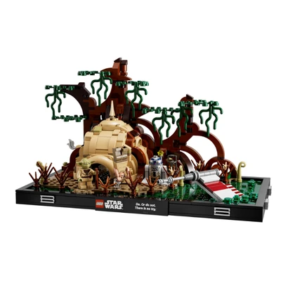Gambar LEGO Star Wars Dagobah Jedi Training Diorama 75330
