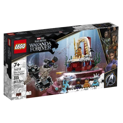 Gambar LEGO Marvel Black Panther King Namors Throne Room 76213
