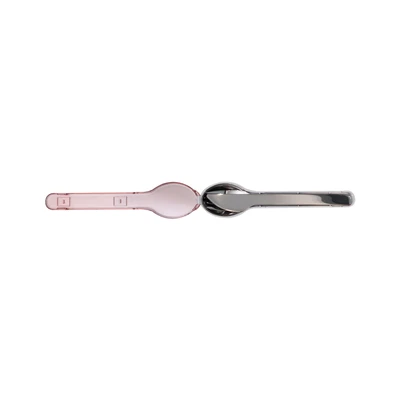 Gambar Ataru Set 3 Pcs Alat Makan Stainless - Pink