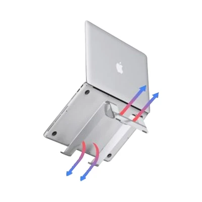 Gambar Odi Laptop Stand Aluminium Alloy - Silver