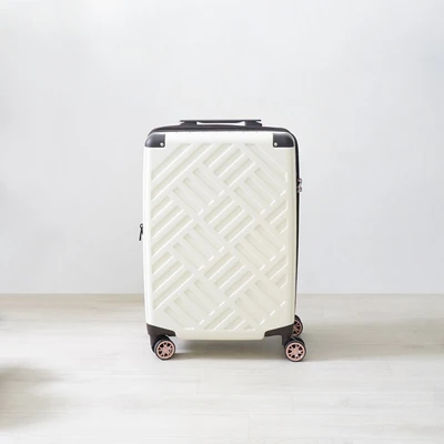 Gambar Legend Walker Deck Koper PC TSA Lock Expandable 20 Inch - Putih Ivory