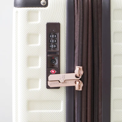 Gambar Legend Walker Deck Koper PC TSA Lock Expandable 20 Inch - Putih Ivory