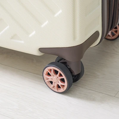Gambar Legend Walker Deck Koper PC TSA Lock Expandable 24 Inch - Putih Ivory