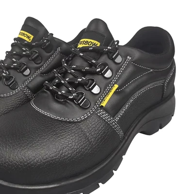 Gambar Krisbow Ukuran 40 Argon Sepatu Pengaman 4 Inch - Hitam