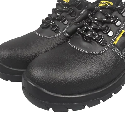 Gambar Krisbow Ukuran 45 Argon Sepatu Pengaman 4 Inch - Hitam