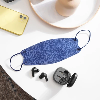 Gambar Ataru Kyou Masker Pelindung 4 Lapis Ancient KF94 Set 10 pcs - Biru