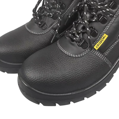 Gambar Krisbow Ukuran 45 Argon Sepatu Pengaman 6 Inch - Hitam