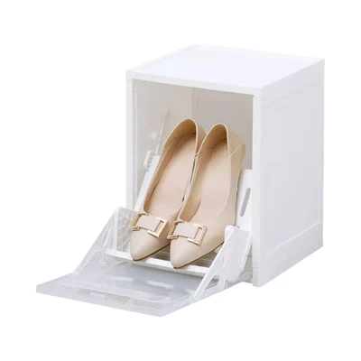 Gambar Stora Set 2 Pcs Kotak Sepatu Stand - Putih