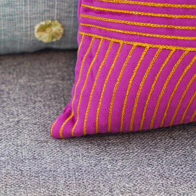 Gambar Informa Vibrant Heritage Sarung Bantal Sofa Polyester 45x45 cm - Ungu