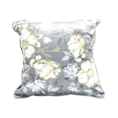 Gambar Informa Classic Sarung Bantal Sofa Polyester V1 45x45 cm - Silver