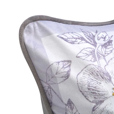 Gambar Informa Classic Sarung Bantal Sofa Polyester V2 45x45 cm - Silver