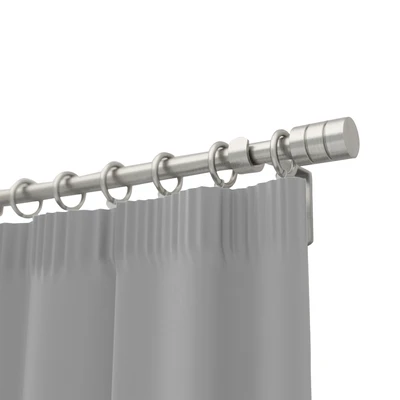 Gambar Informa 70-120 cm Rel Gorden Single - Silver Nickel