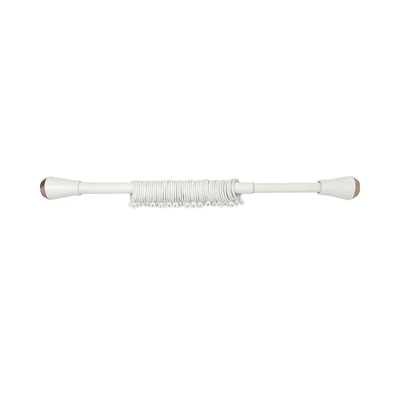 Gambar Informa 130-250 cm Rel Gorden Single Trumpet - Putih