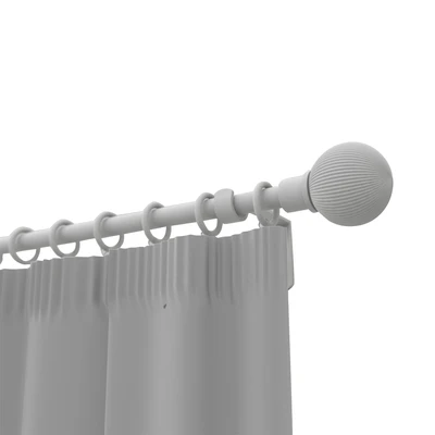 Gambar Informa 130-250 cm Rel Gorden Single Ball - Putih