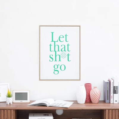 Gambar Informa Hiasan Dinding Kanvas Print Let Go 45x60 cm - Mix
