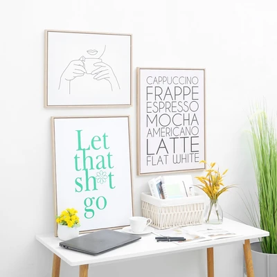 Gambar Informa Hiasan Dinding Kanvas Print Let Go 45x60 cm - Mix