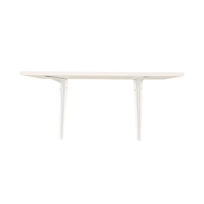 Gambar Masterspace Rak Dinding Kayu 60x40x1.8 cm - Putih