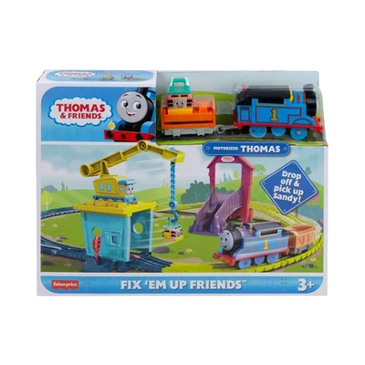 Gambar Thomas & Friends Playset Fix Em Up Friends Carly & Sandy - Mix