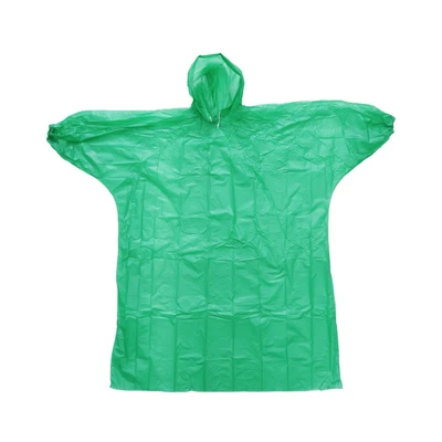 Gambar Soleil Jas Hujan Poncho Plastik - Hijau