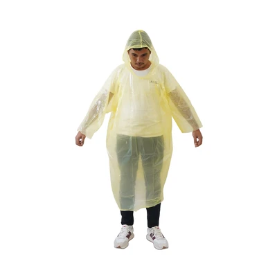 Gambar Soleil Jas Hujan Poncho Plastik - Kuning