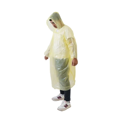 Gambar Soleil Jas Hujan Poncho Plastik - Kuning