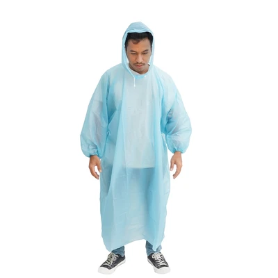 Gambar Soleil Jas Hujan Poncho Peva - Biru