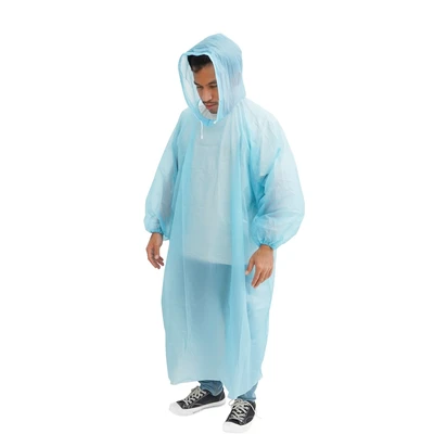 Gambar Soleil Jas Hujan Poncho Peva - Biru