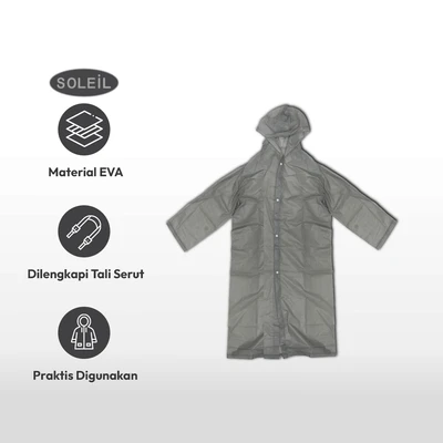 Gambar Soleil Jas Hujan Poncho Eva