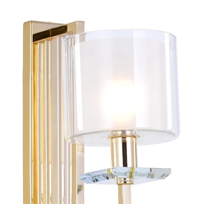 Gambar Eglare Nicole Lampu Dinding 1L E14 - French Gold