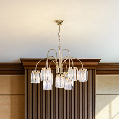 Gambar Eglare Rhys Lampu Gantung 9L - French Gold
