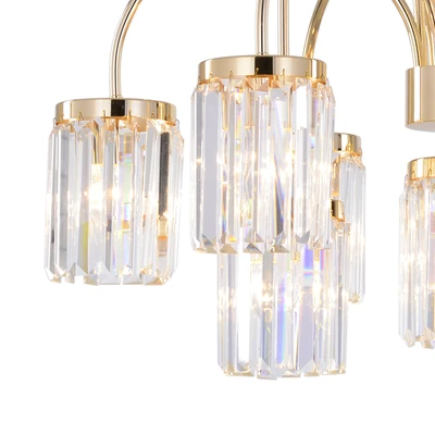 Gambar Eglare Rhys Lampu Gantung 9L - French Gold
