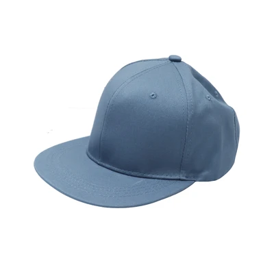 Gambar Ataru Topi Baseball 6 Panel Flat - Biru Brim