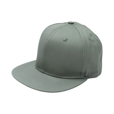 Gambar Ataru Topi Baseball 6 Panel Flat - Hijau Brim