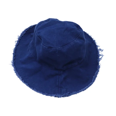 Gambar Ataru Topi Bucket Raw Edge - Biru